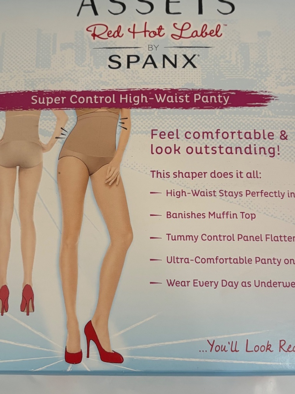 NIP Spanx Body Shaper Super Firm Control High Waist Panty size 6 F Tummy Control - Picture 6 of 8